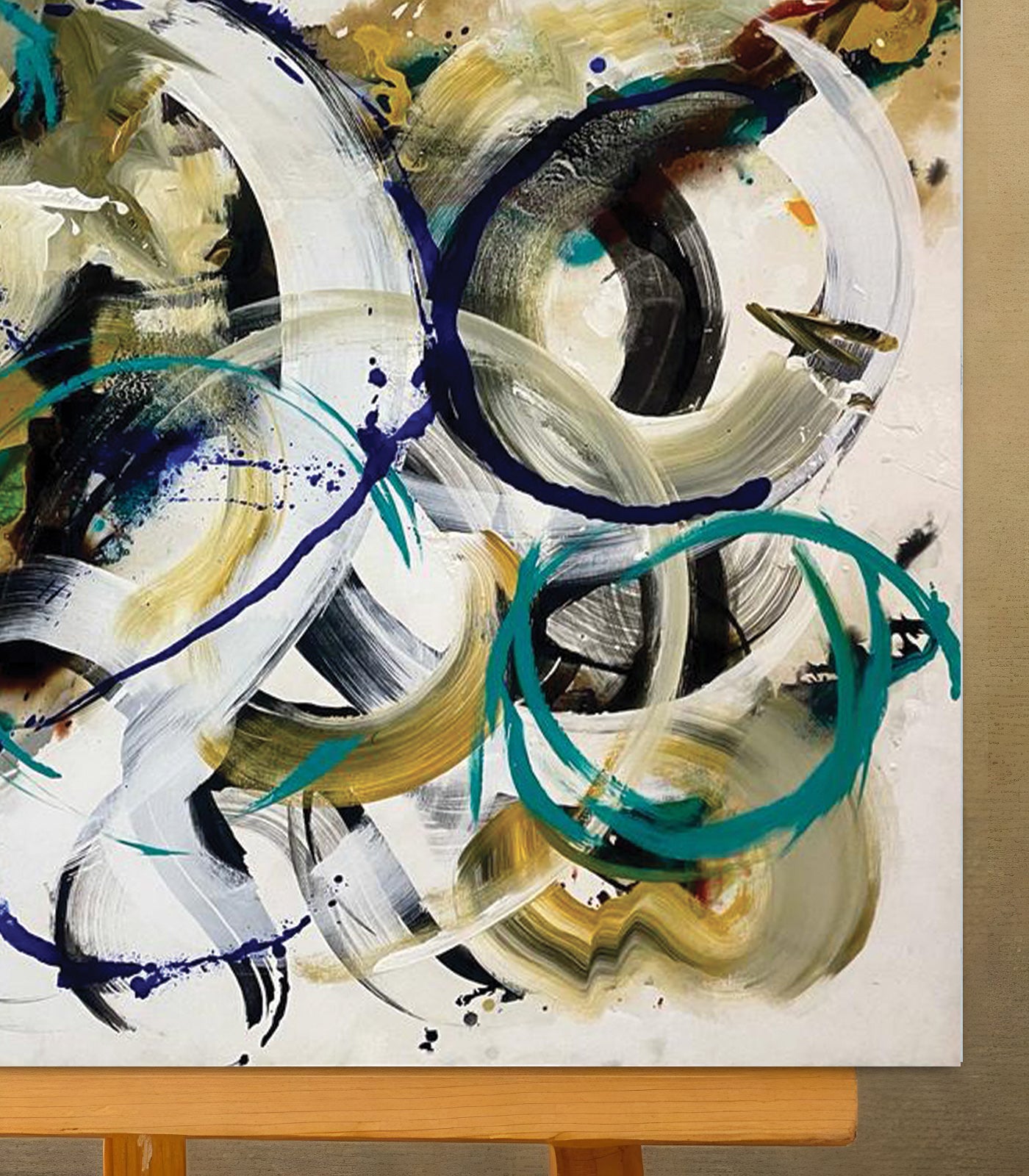 Chamboulement - signé par l'artiste Yasmine BNN.